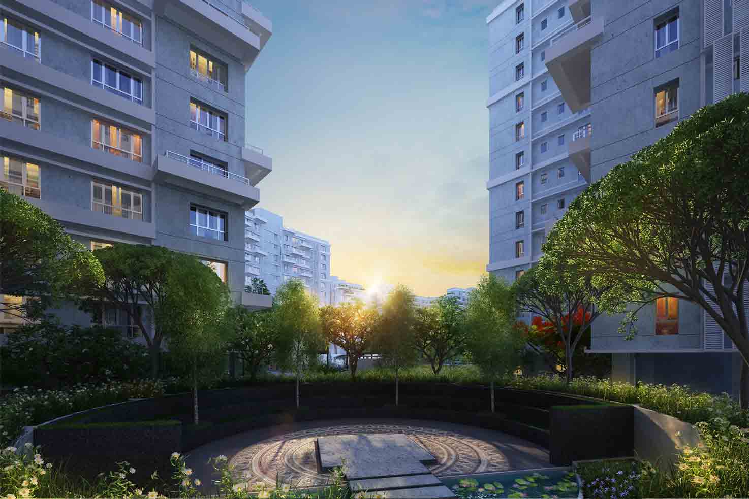 Luxury apartments in New Alipore